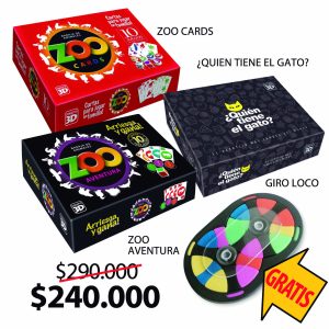 Combo Fiesta Más GIRO LOCO