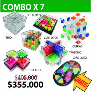 Combo: 7 Laberintos 3D (GRATIS GIRO LOCO)